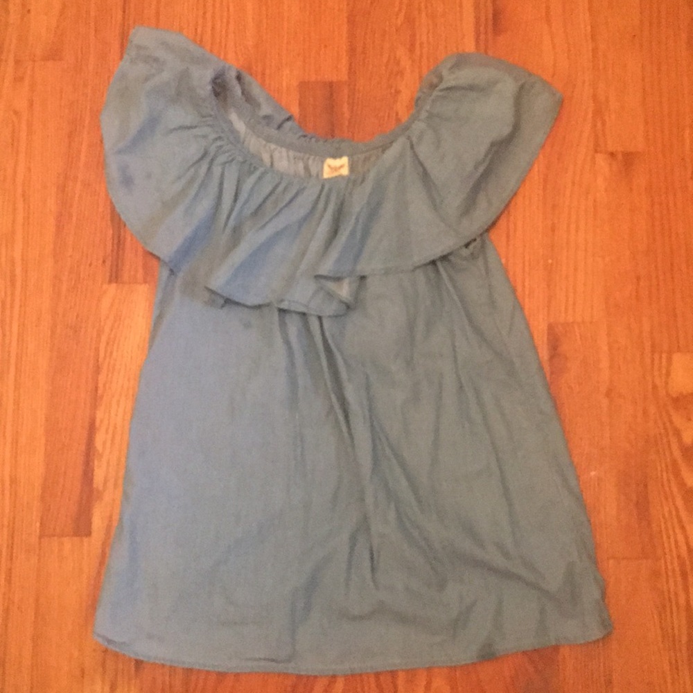 Off the shoulder shirt